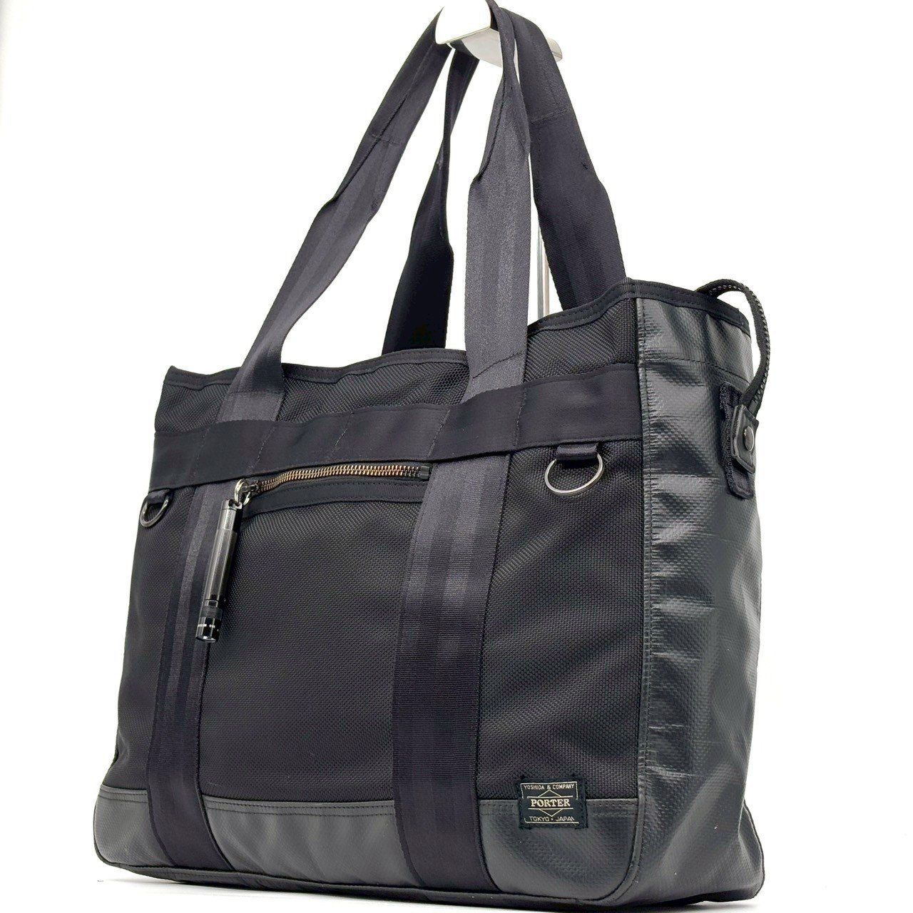 無骨な機能美】 PORTER HEAT ヒート トートバッグ ナイロン バリスター