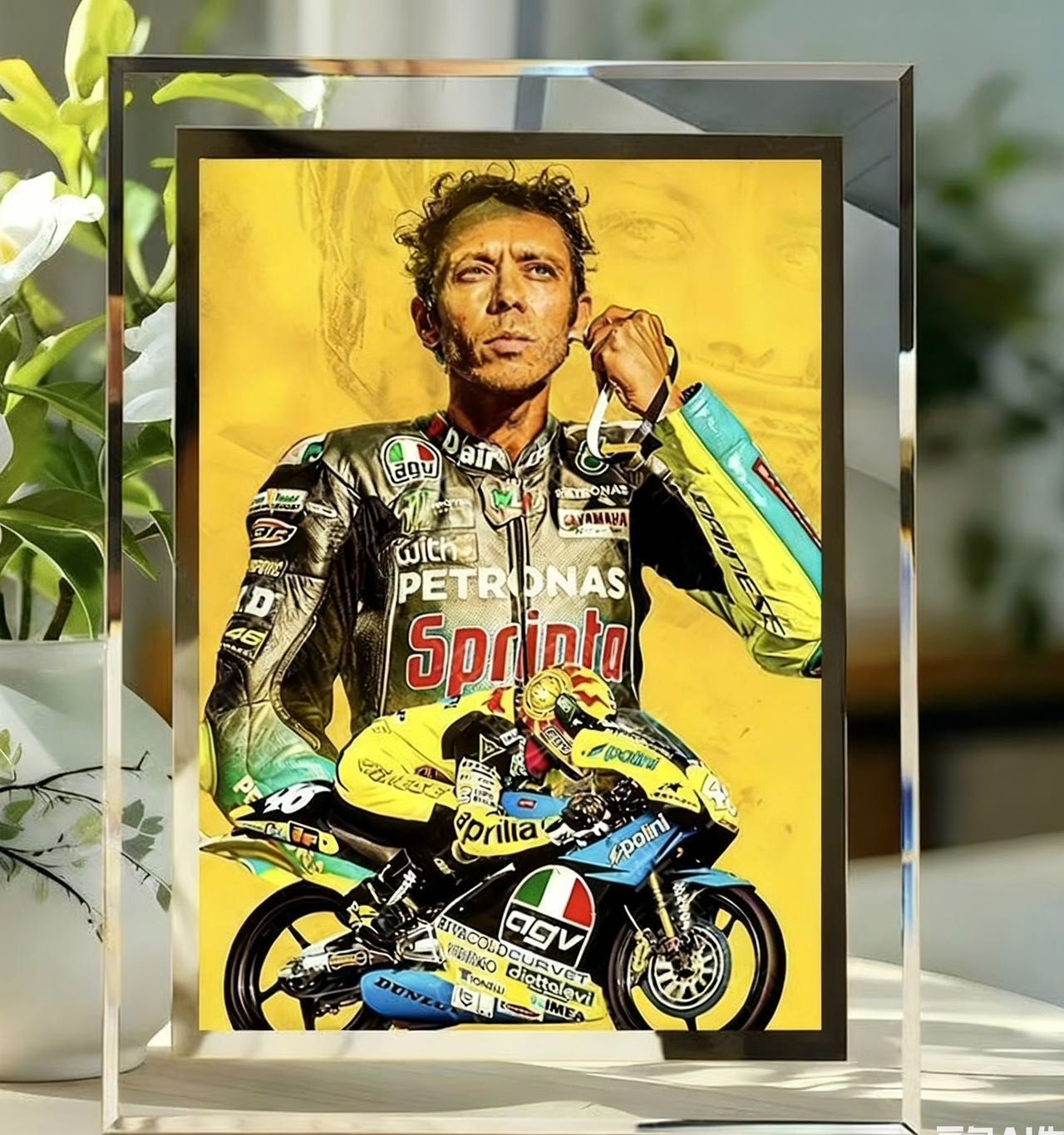 ☆アウトレット☆新品 MotoGP VR46 RACING レーシング バイク アクリル