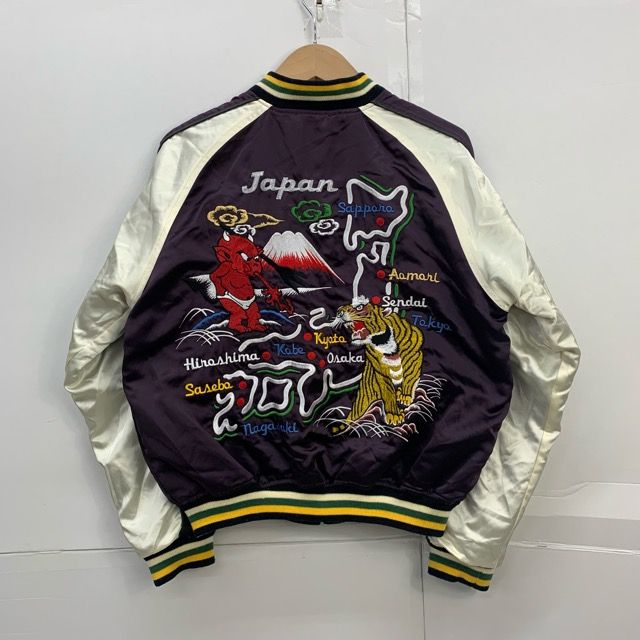 TEDMAN リバーシブル スカジャン サイズ40 テッドマン ベロア 別珍