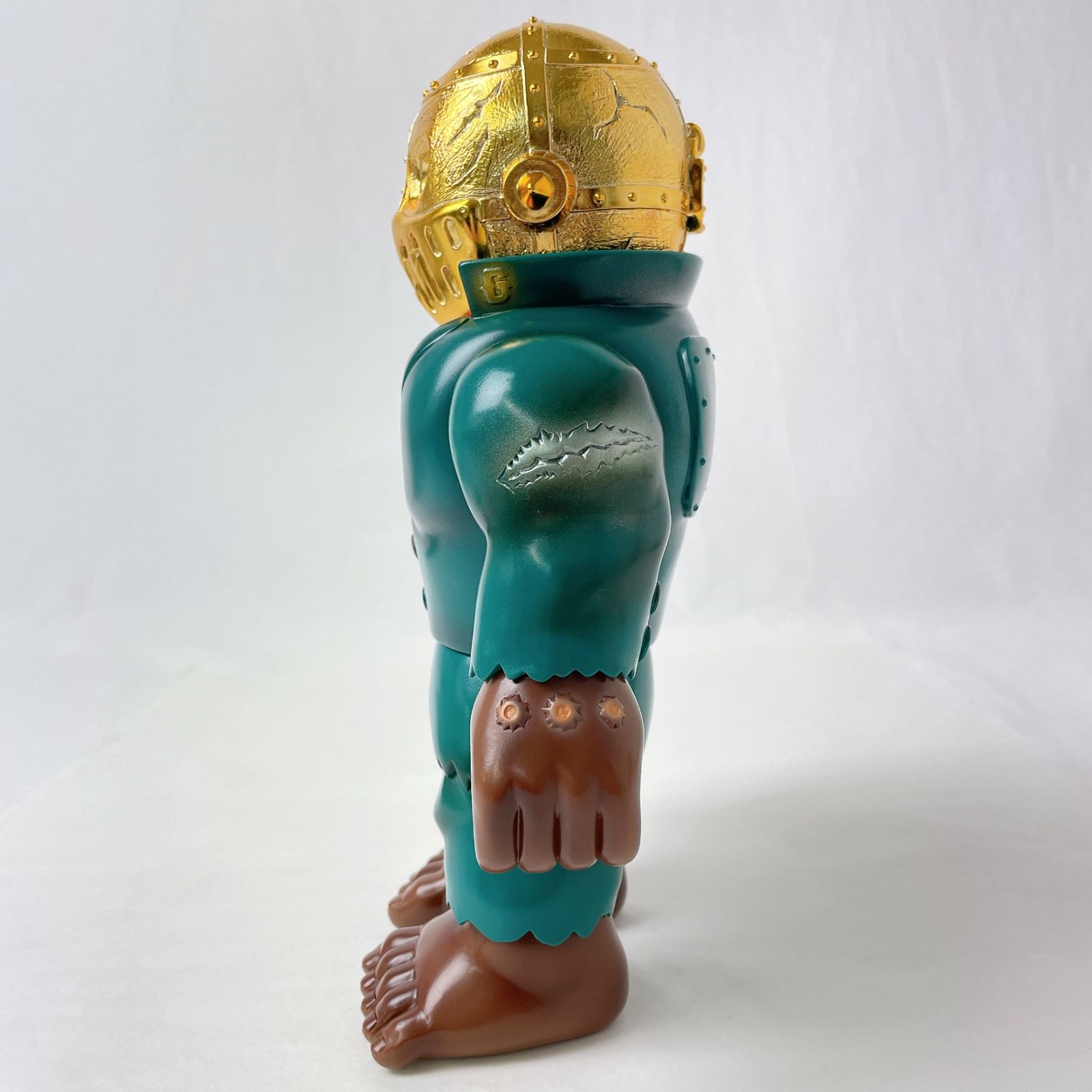 ゴッコ堂 マーベルオキナワ ガスゴリラ 金メッキver. GxM限定 ソフビ