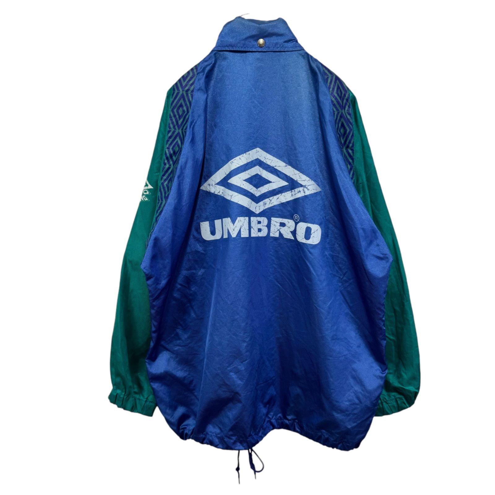90s UMBRO Logo Print Zip-up Nylon Jacket アンブロ ナイロン ジップ
