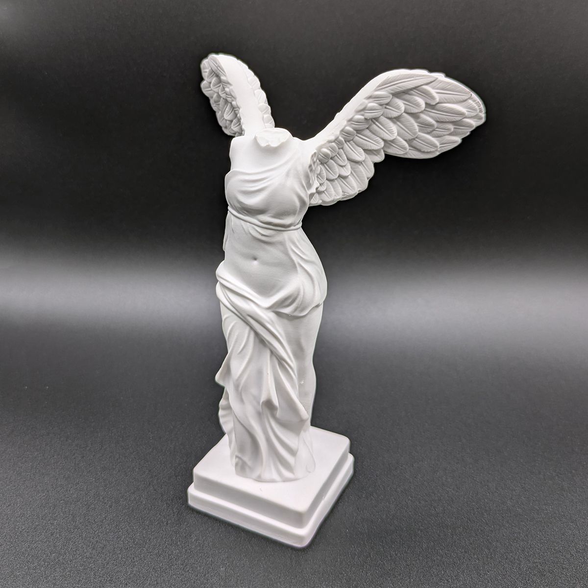 サモトラケのニケ風 フィギュア 13.2cm 勝利の女神 石膏像風 レプリカ