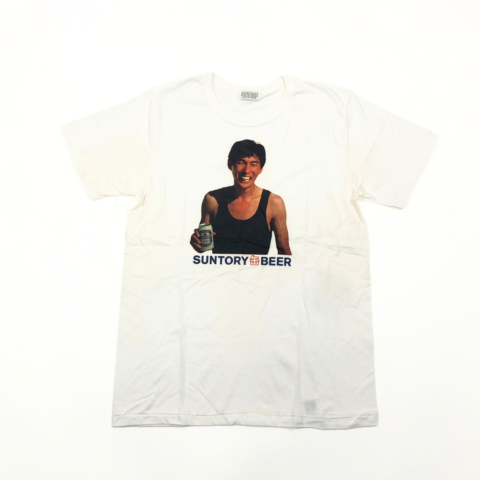 SUNTORY サントリー 9022 Tシャツ 90's 非売品 明石家さんまさん