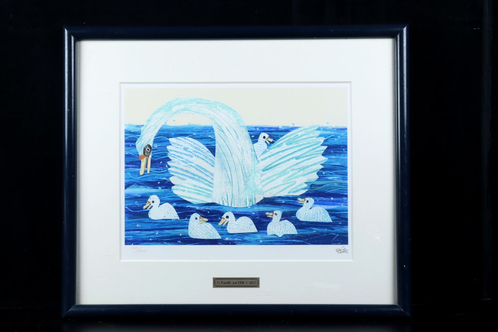 ▽エリック・カール Eric・Carle 「La Famille」 リトグラフ 145/1000