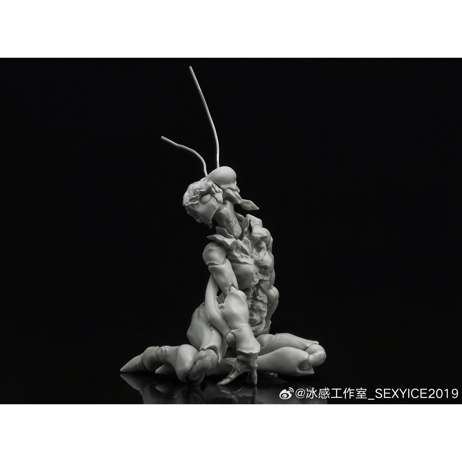 蟲 VERMIN シリーズ 実験体 B0127 カマキリ 1/12 完成品 可動