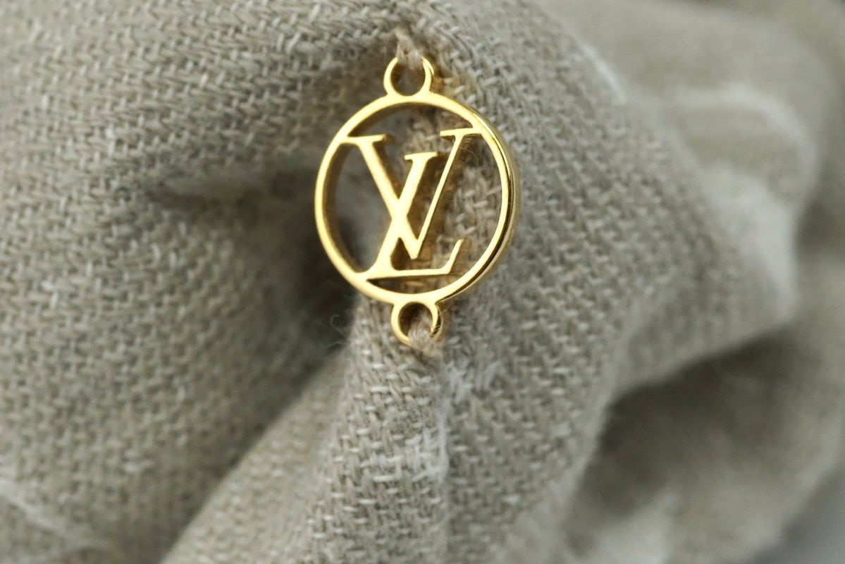 LOUIS VUITTON ルイヴィトン シュシュ モノグラム ジャカード デニム