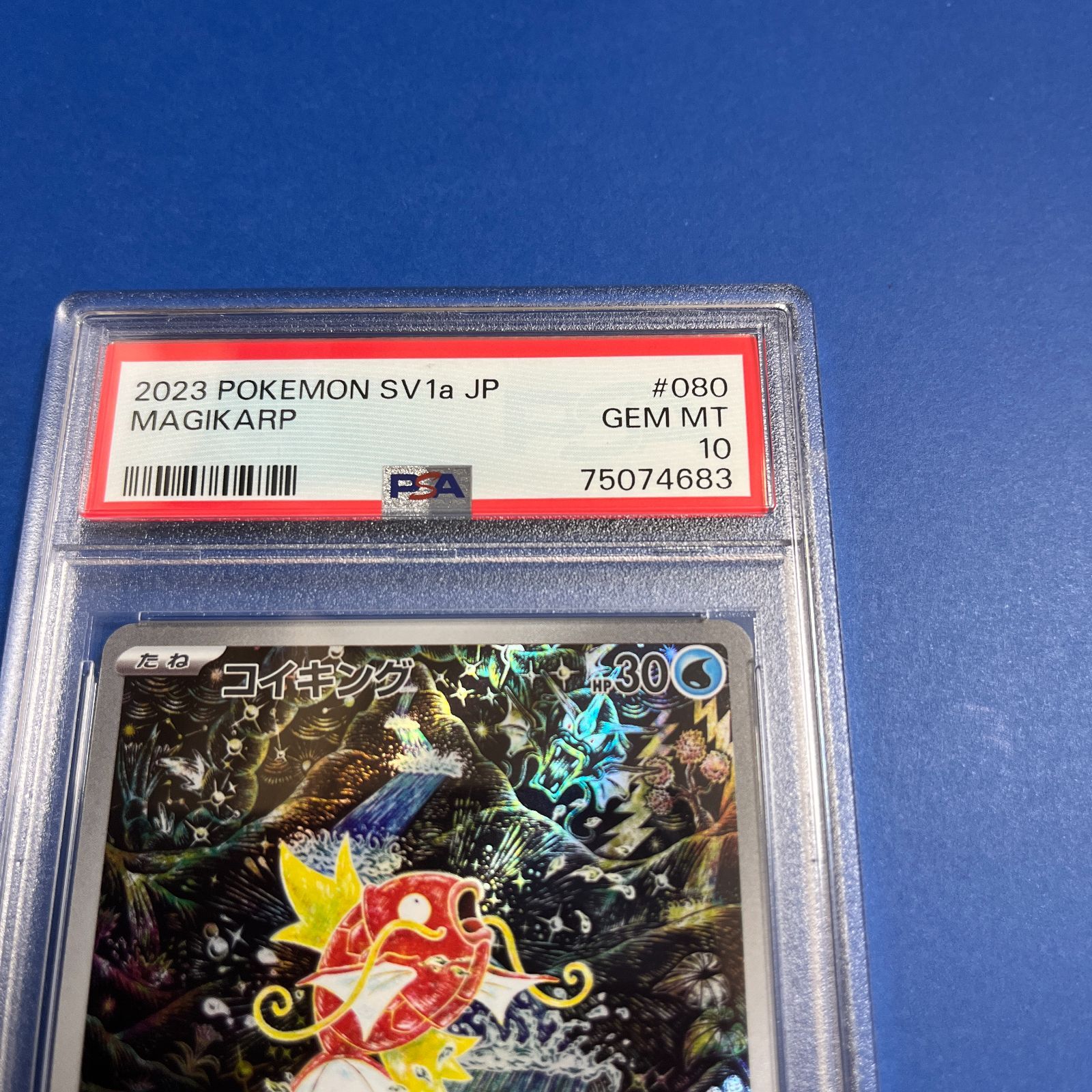 PSA10 コイキングAR SV1a-080/073 ワンオーナー品 ポケモンカード鑑定