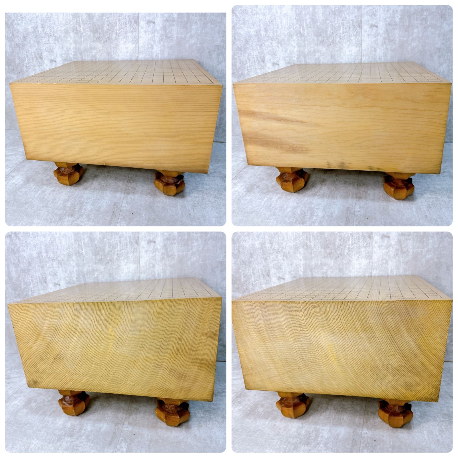 囲碁セット 碁盤 6.7寸 木浦 蛤碁石 33号 白176 那智黒石 177 囲碁盤