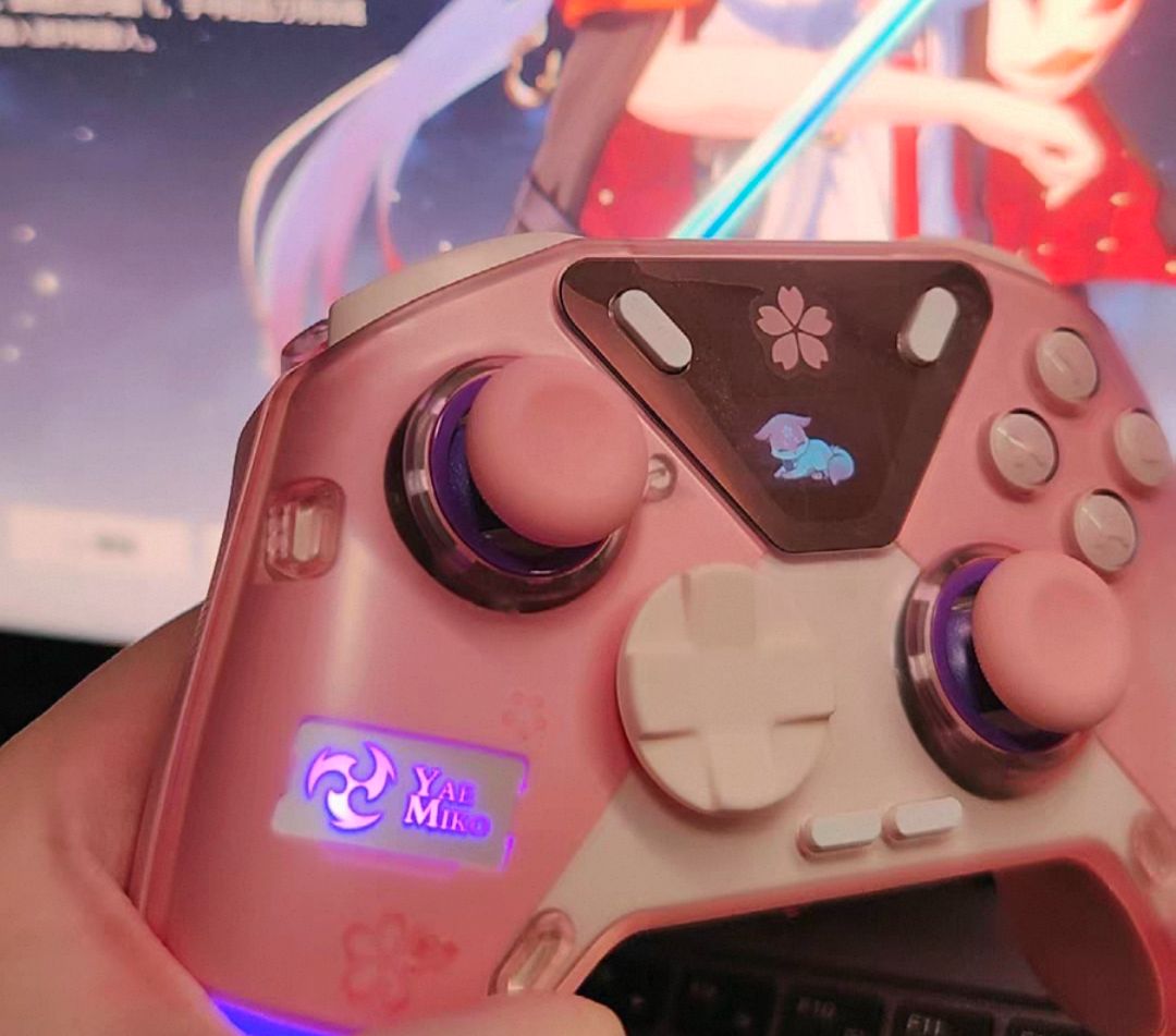 ラスト一個】原神 八重神子 コントローラー 公式 FlyDigi APEX4