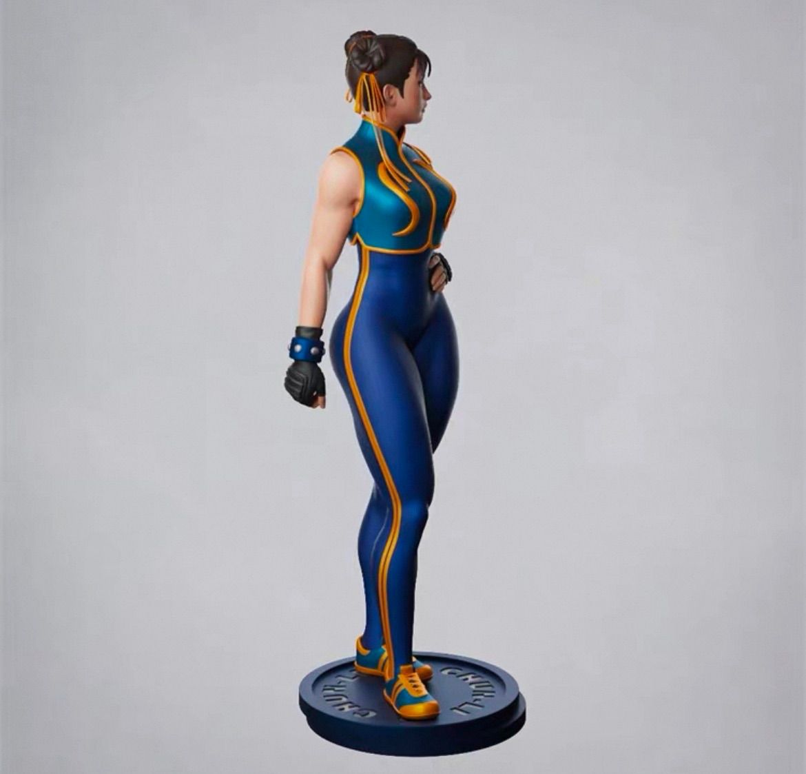 ガレージキット完成品 ストリートファイター T-ホーク プラモデル