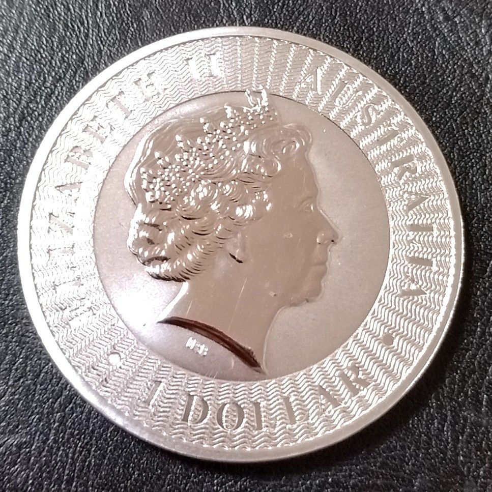 G495 オーストラリア カンガルー シルバー コイン 2016年 参考品