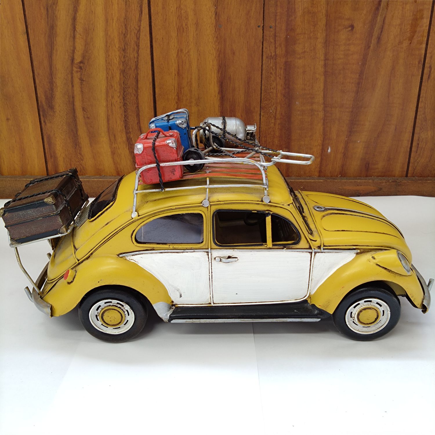 フォルクスワーゲン VW ビートル ブリキ 1/12スケール 33cm Vintage