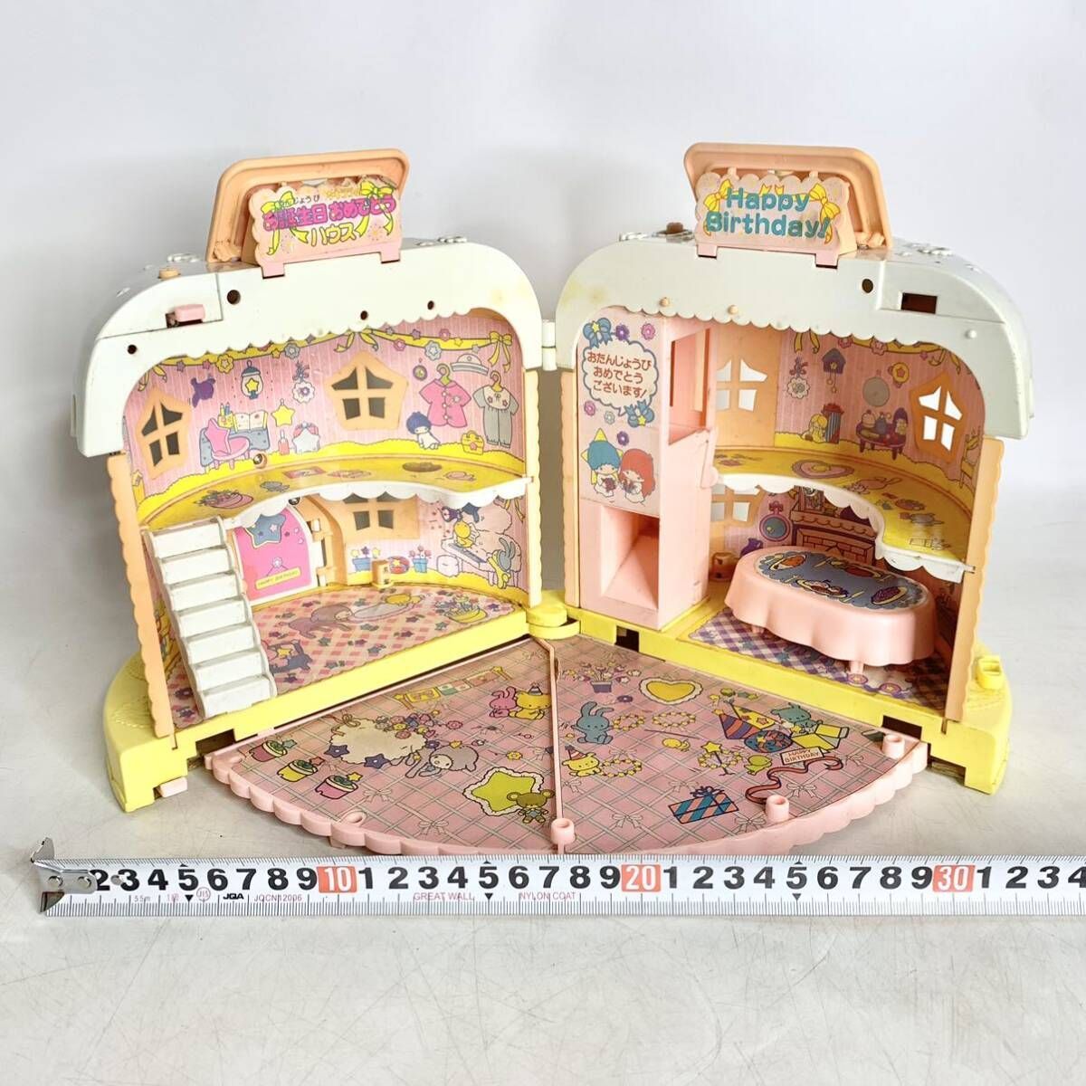 昭和レトロ 希少 キキララ お誕生日おめでとうハウス ケーキ型のおうち