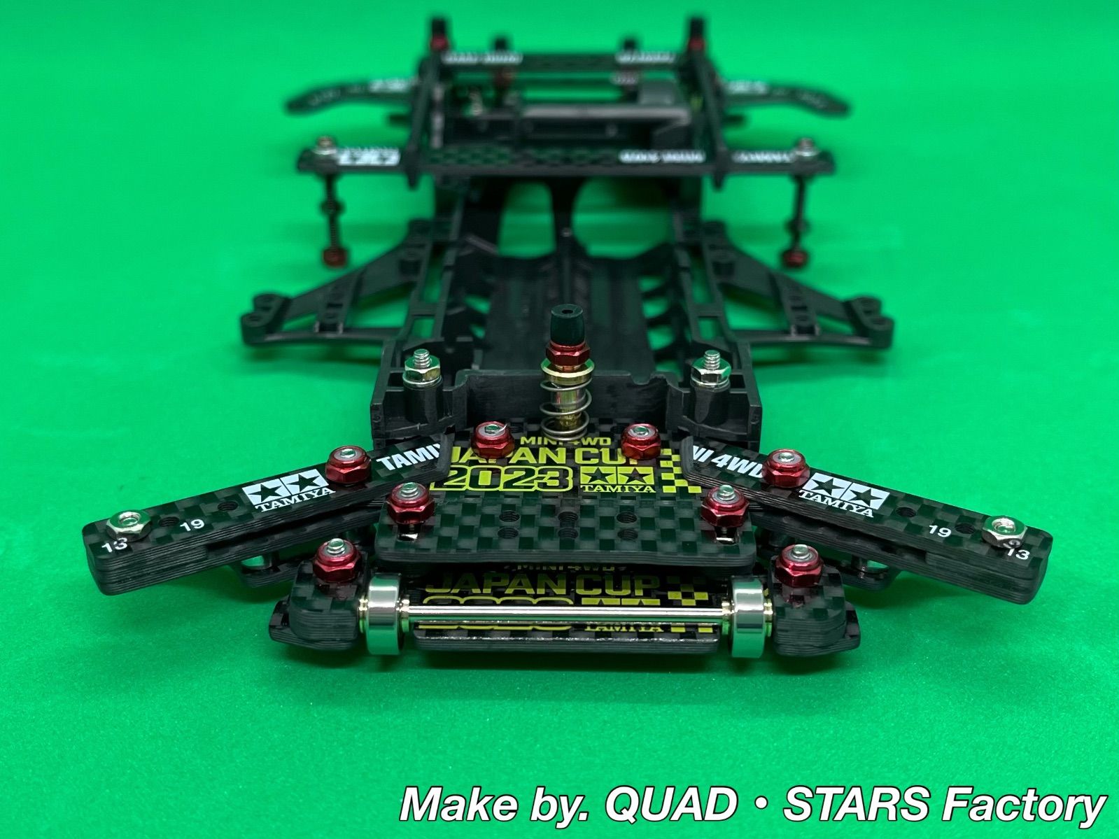 ミニ四駆・MS用】2軸ATピボット＋1軸リヤアンカー＋リヤスキッド