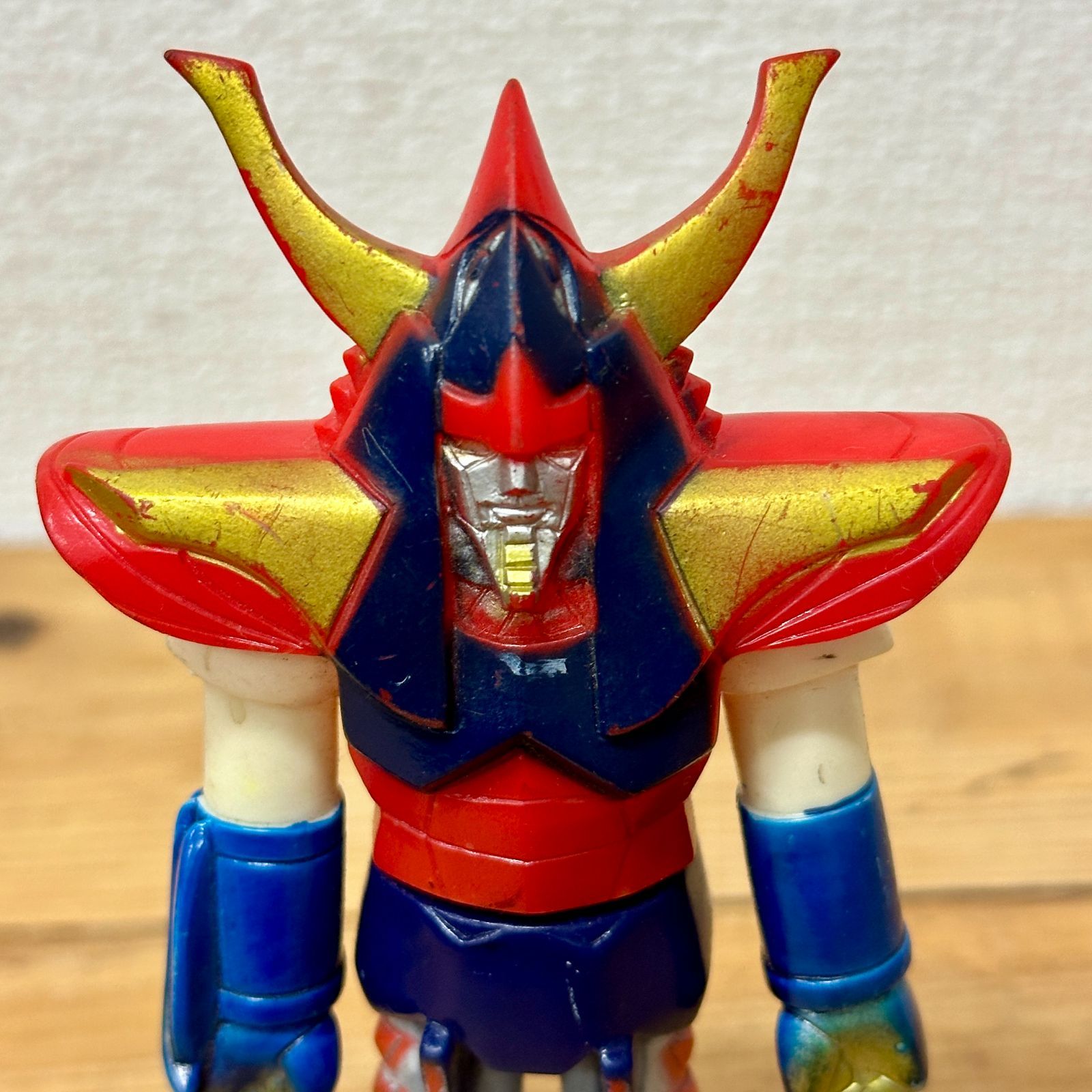 希少品】ポピー 勇者ライディーン ソフビ 体長約13.5cm 当時物 昭和