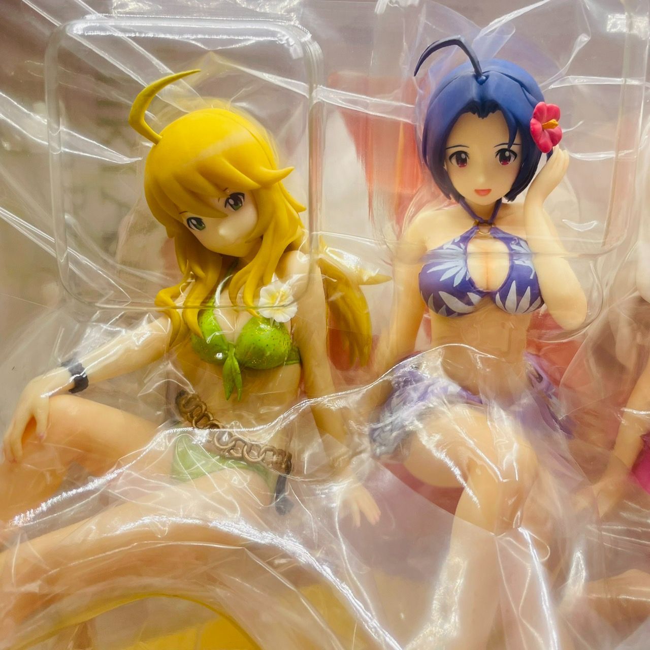 アイドルマスター BEACHQUEENS 美希 あずさ 貴音 ビーチパラソル付きDX