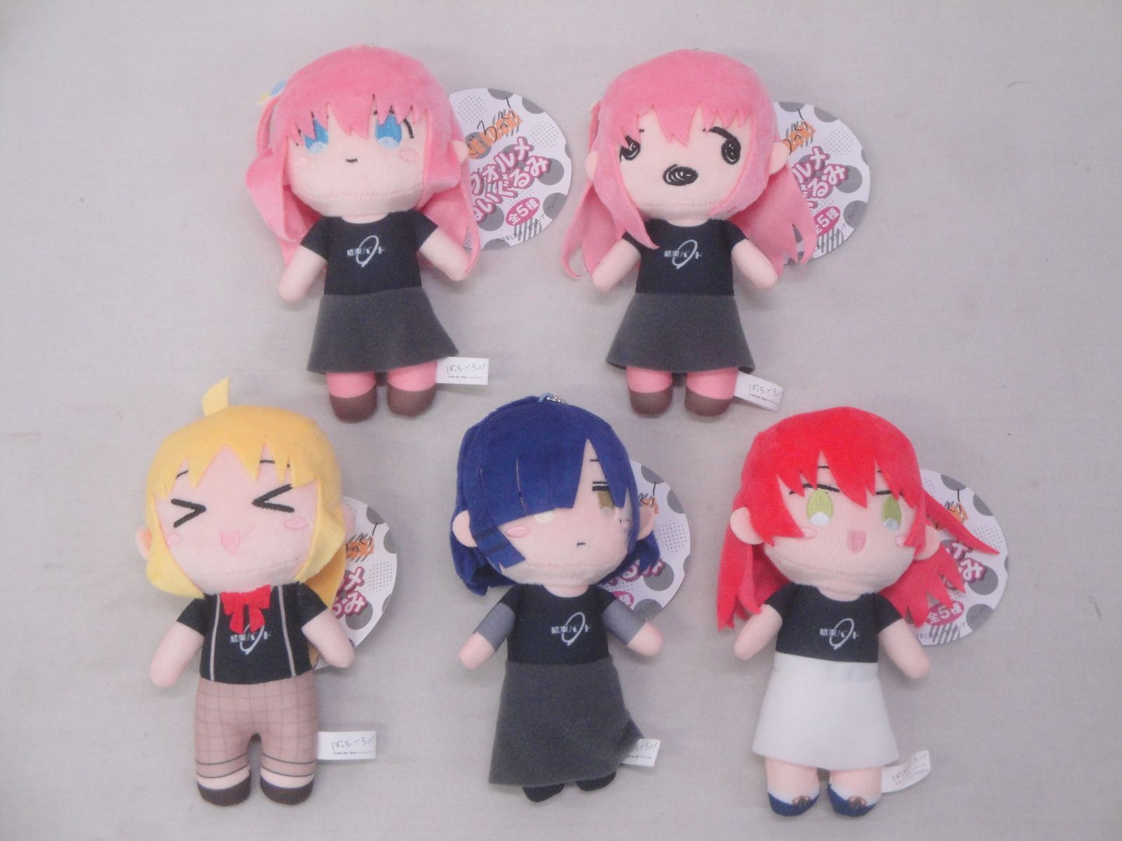 ぼっち・ざ・ろっく！ 後藤ひとり 伊地知虹夏 デフォルメぬいぐるみ