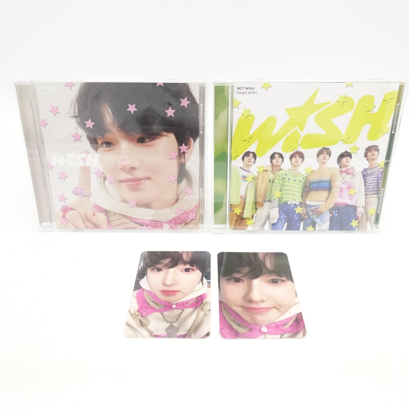 NCT WISH サクヤ WISH ソロジャケット 通常盤 CDトレカ フォト カード
