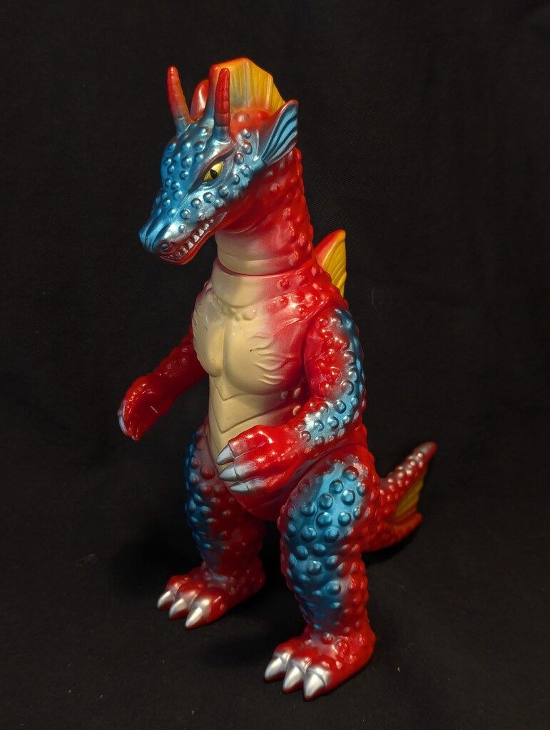 激レア】マーミット 世紀の大怪獣シリーズ チタノザウルス 赤成型 1期