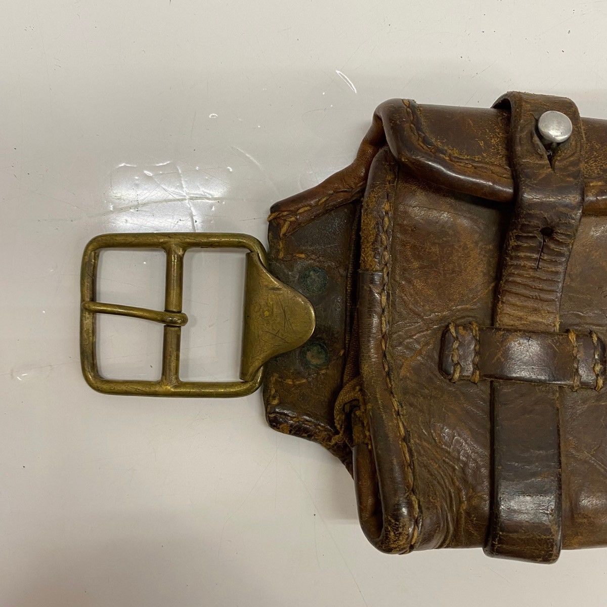 ヴィンテージ vintage スウェーデン軍 バンダリアポーチ 5連 カオス