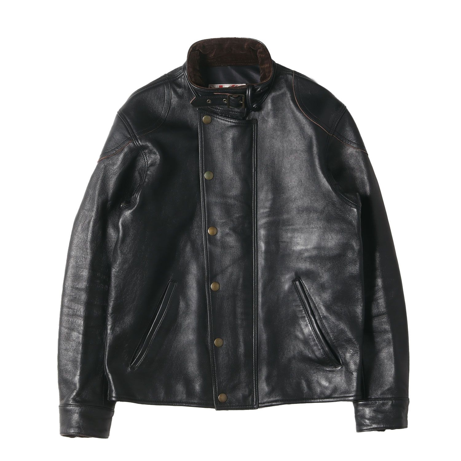 ADDICT CLOTHES NEW VINTAGE ジャケット サイズ:38 シープスキンレザー