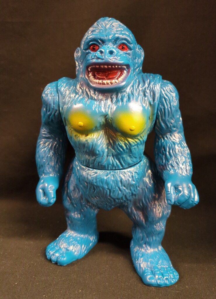 マルサン マルサンのウルトラ怪獣シリーズ ジャイアントゴリラ 青成型