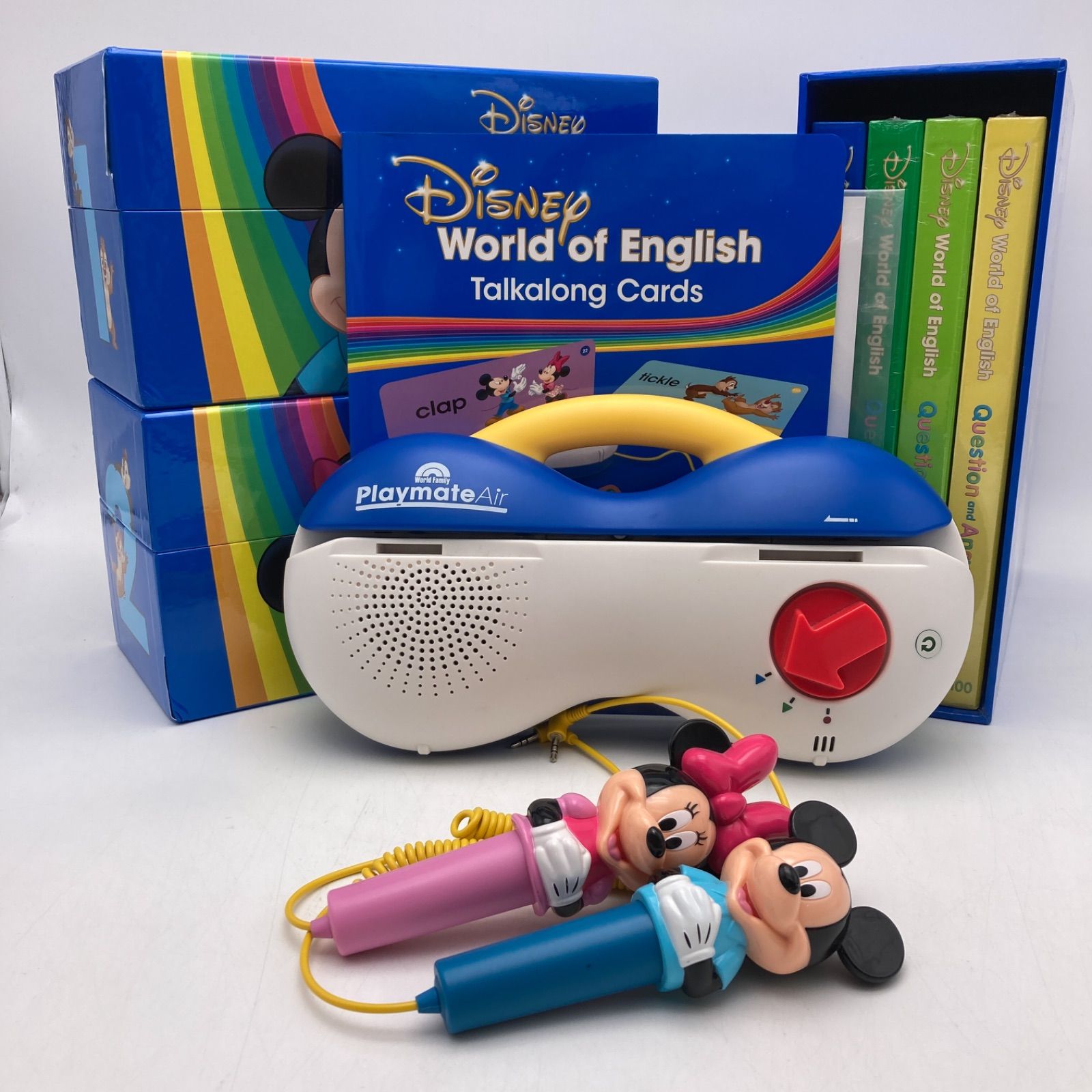 最新 トークアロング・Q＆Aカード ディズニー英語システム DWE