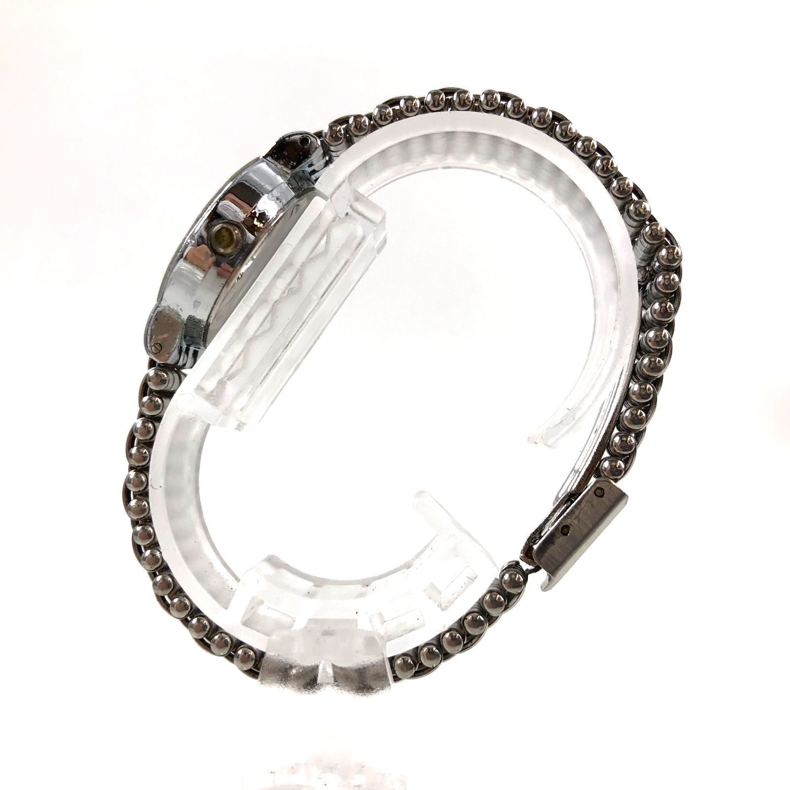 CHANEL シャネル FR.54243 ヴィンテージ SS/QZ レディース腕時計 白