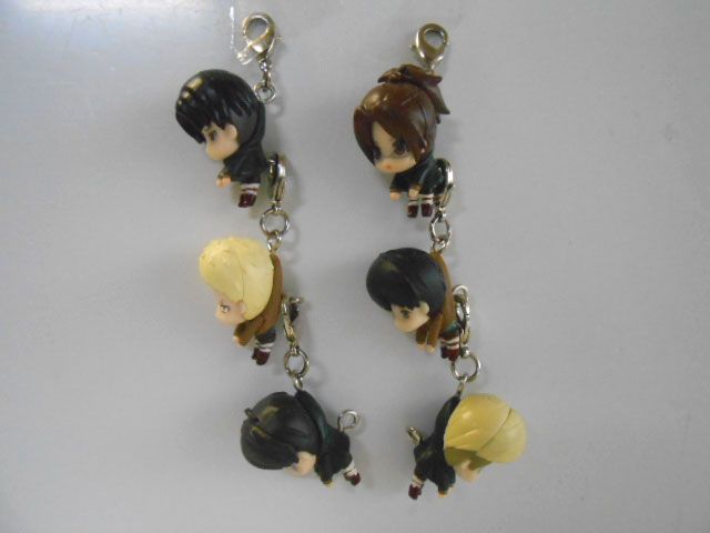 ♯Kkt26BZ進撃の巨人つまんでつなげてますこっと2全6種 - メルカリ