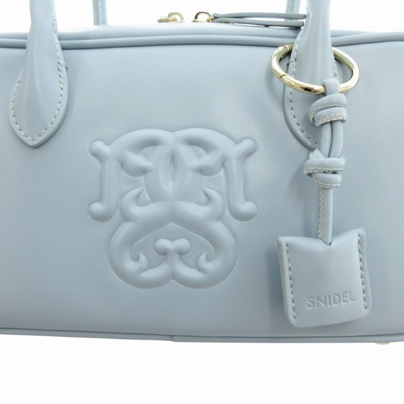 スナイデル SNIDEL 美品 24AW エンボスロゴボストンバッグ 2way