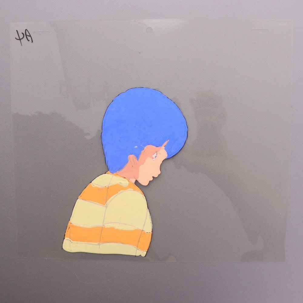 □ 夢戦士ウイングマン セル画 原画 動画張り付き 夢あおい アオイ A4