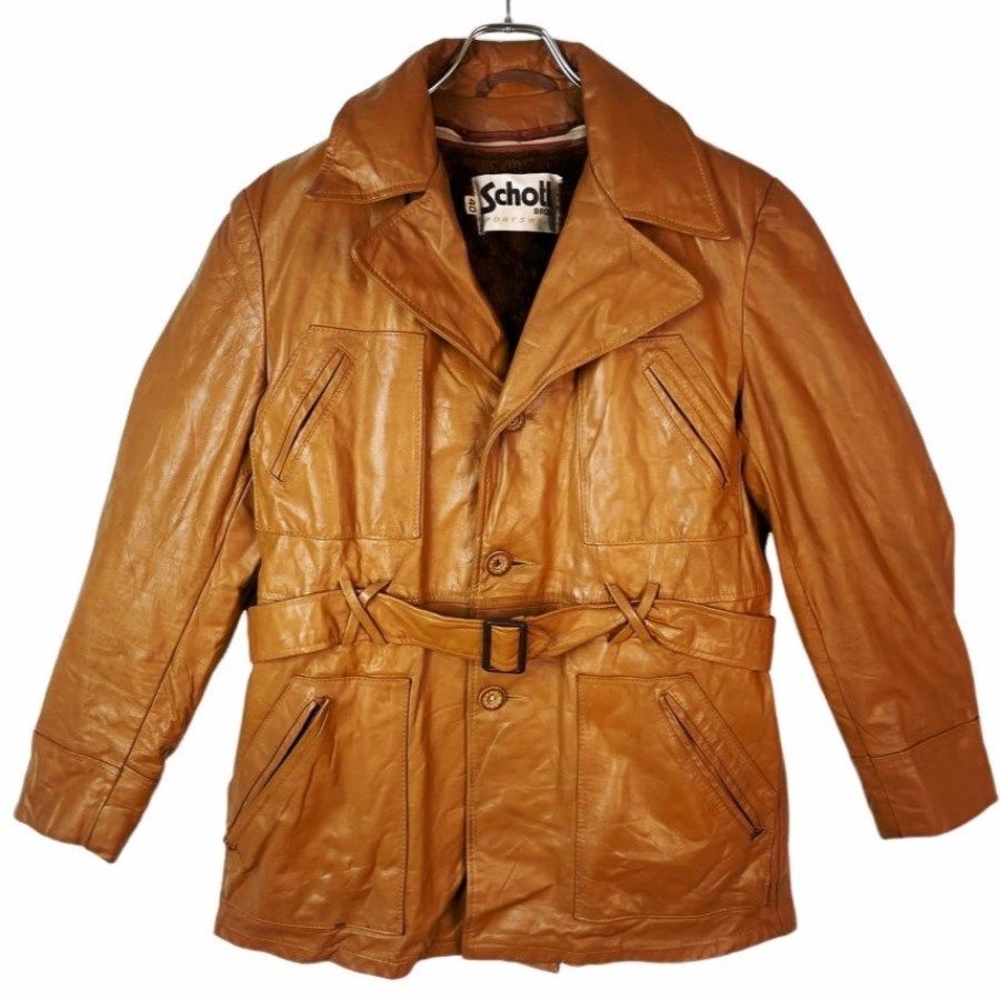 ショットSchottボアライナー付き本革リアルレザージャケット革ジャン