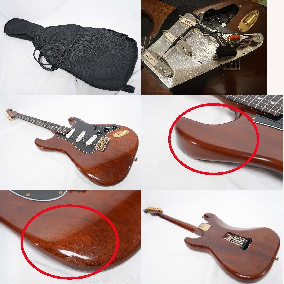 ☆Bill Lawrence☆BC2E-130WL WALNUT Stratocaster ウォールナット