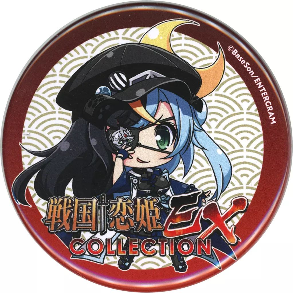 中古】バッジ・ビンズ オリジナル缶バッジ 「Switchソフト 戦国†恋姫EX