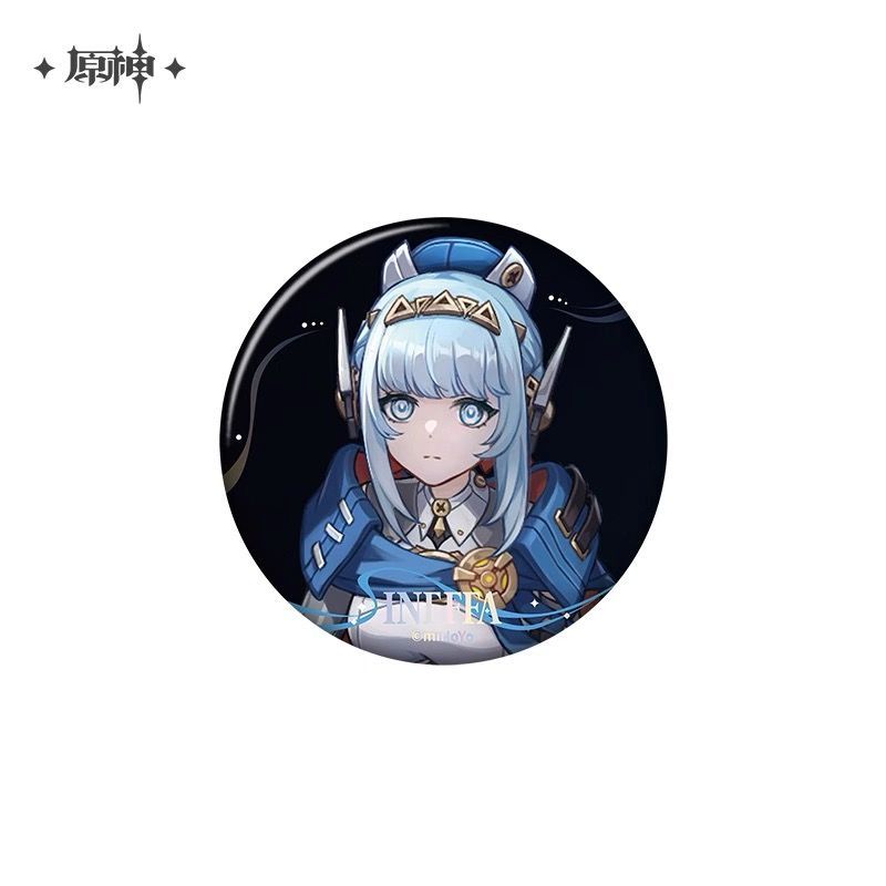 26-5 原神・公式 缶バッジ（空月の歌）フリンズ アイノ ラウマ