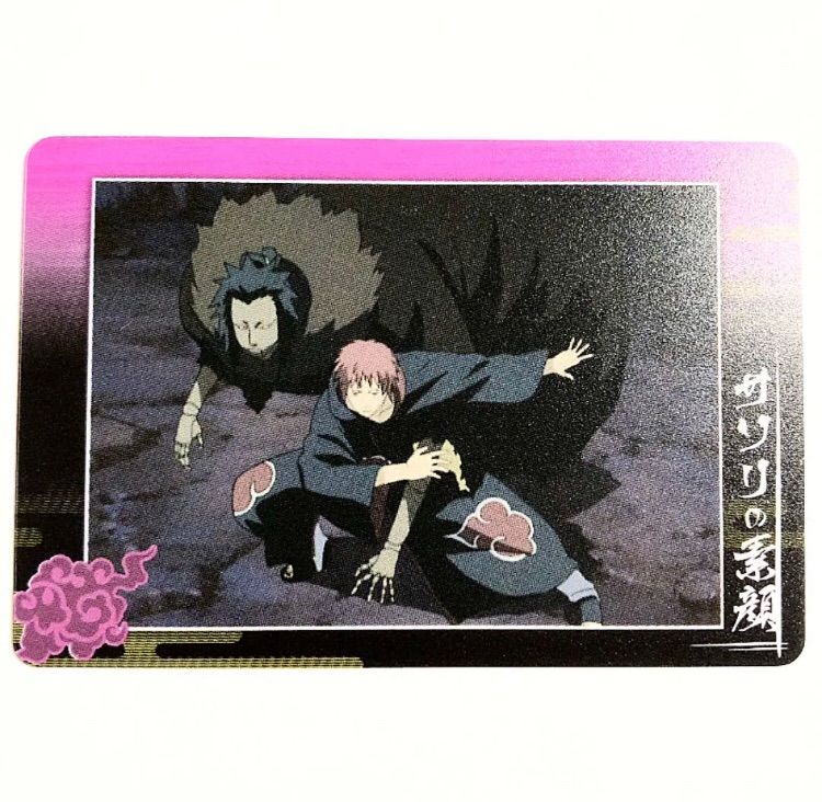 NARUTO サソリの素顔 プラスチックカード グミ 2008年版 第一弾 - メルカリ