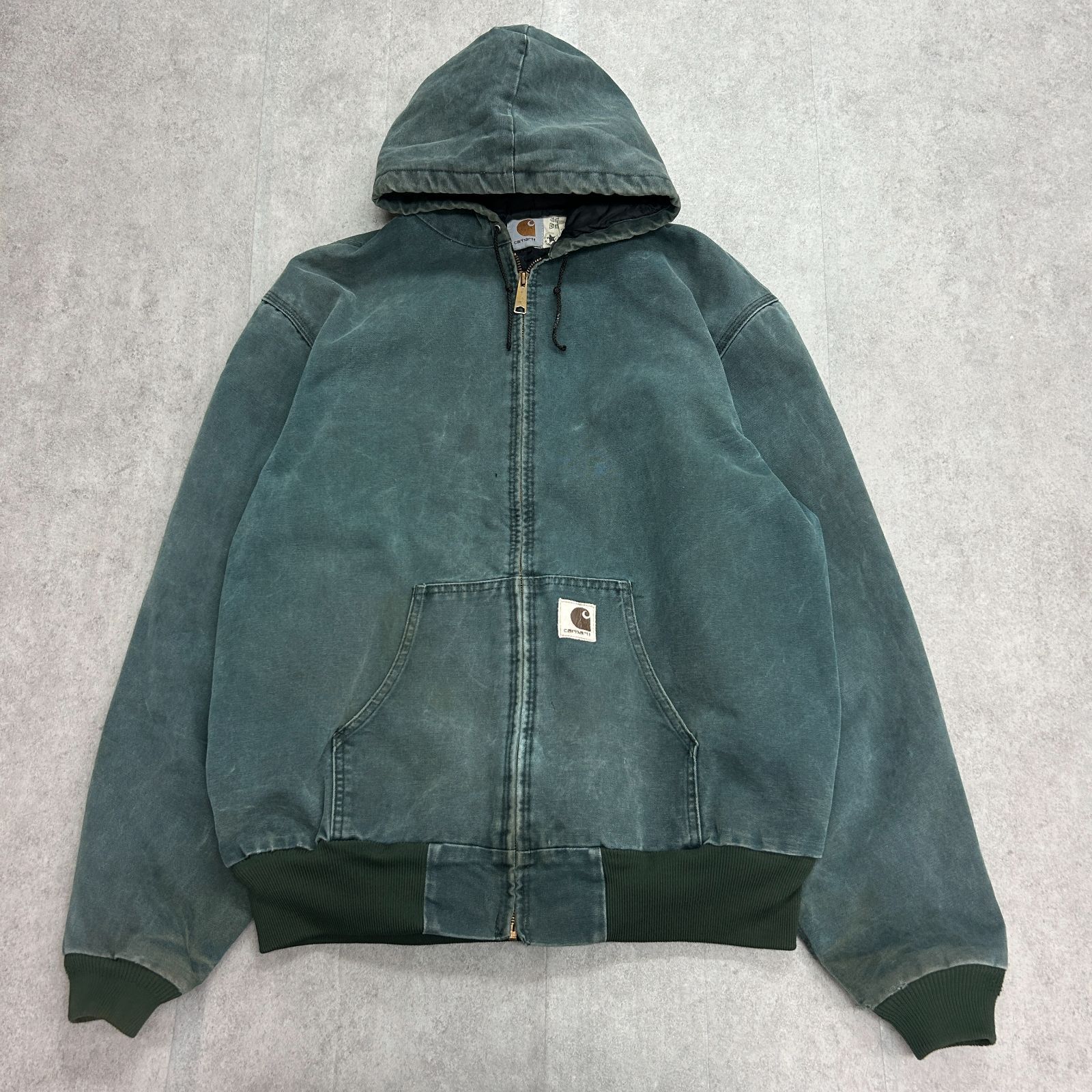 レアカラー USA製 Carhartt カーハート アクティブジャケット フェード