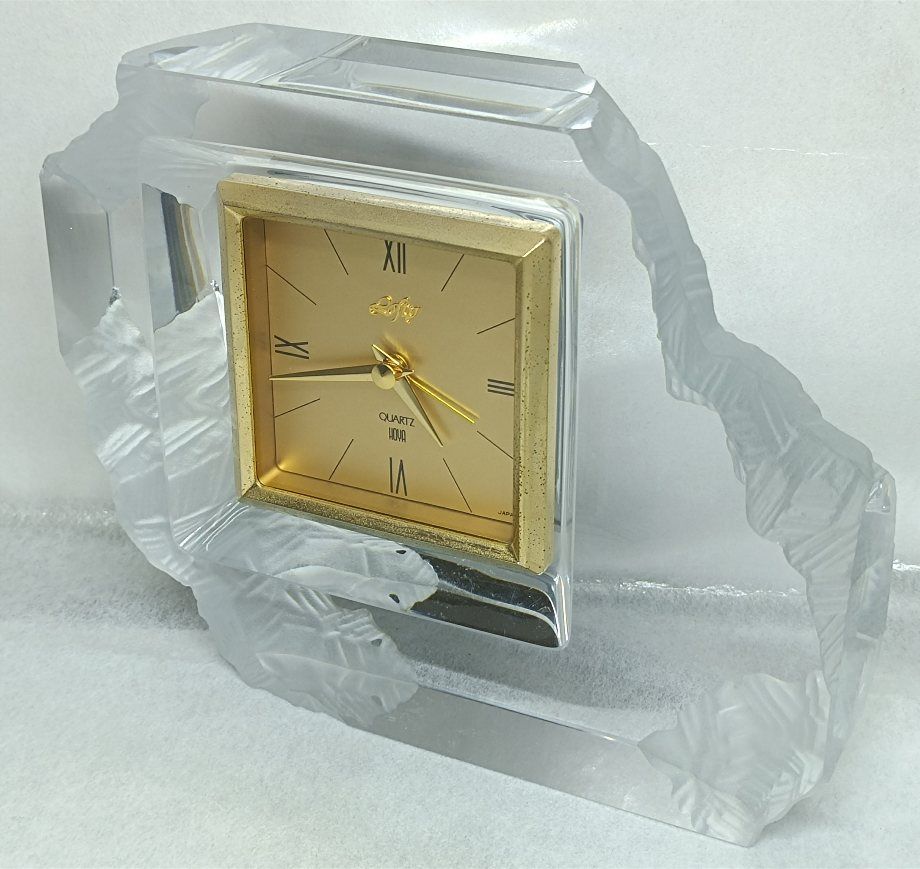 美品☆エルメス HERMES置時計 PE-CL1.540 クリッパー リーベル 美品