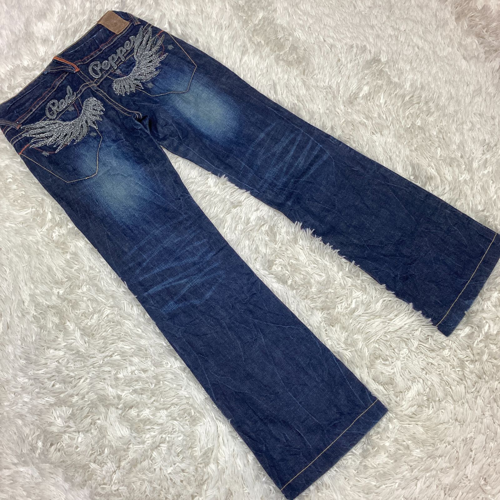 レッドペッパー Red Pepper レディース ウイング刺繍 デニム - メルカリ