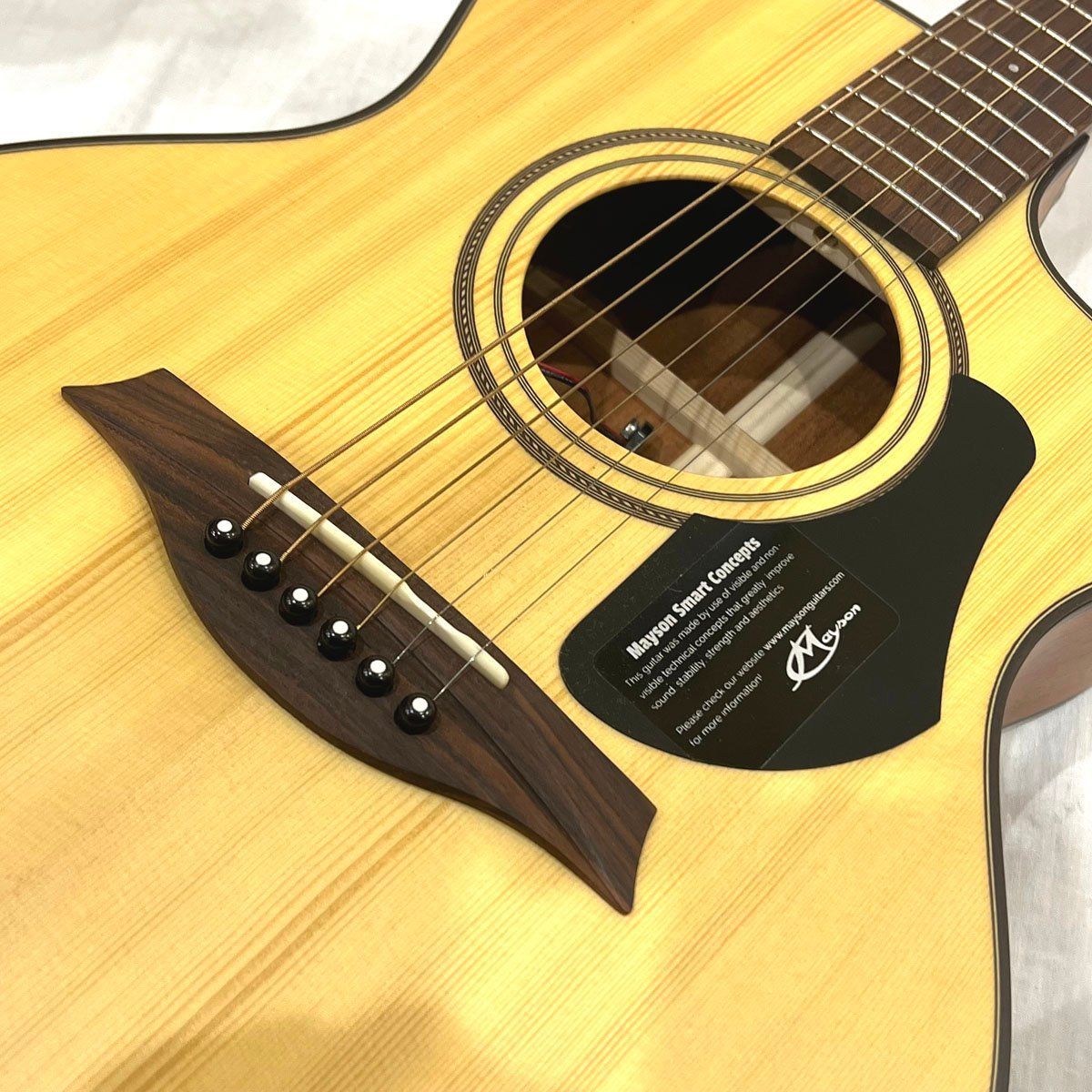 ◇Mayson◇メイソン ギター エレアコ Atlas E miniギター Smart