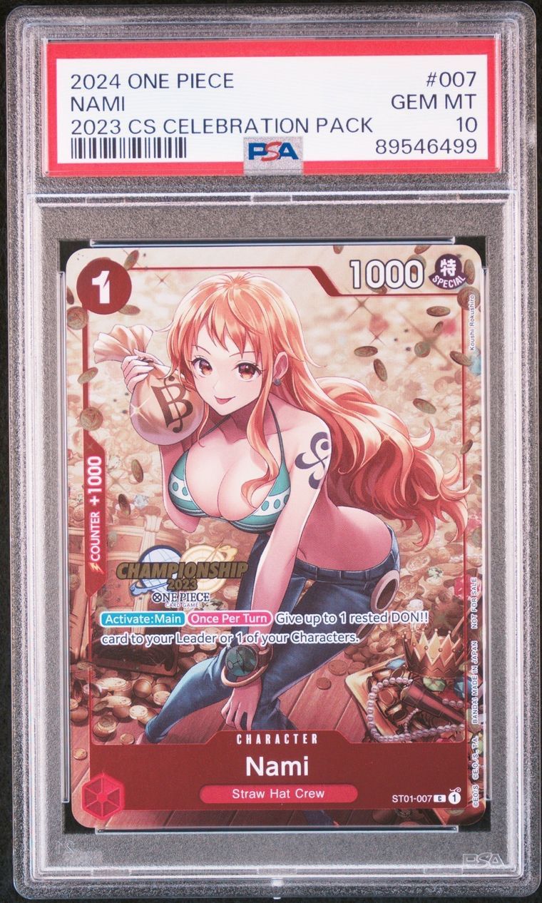 PSA10 ナミ CS 2023 チャンピオンシップ プロモ ST01-007 英語 海外版