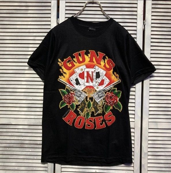 ⭐︎ ガンズアンドローゼス GUNS N ROSES トランプ Tシャツ tee ティー