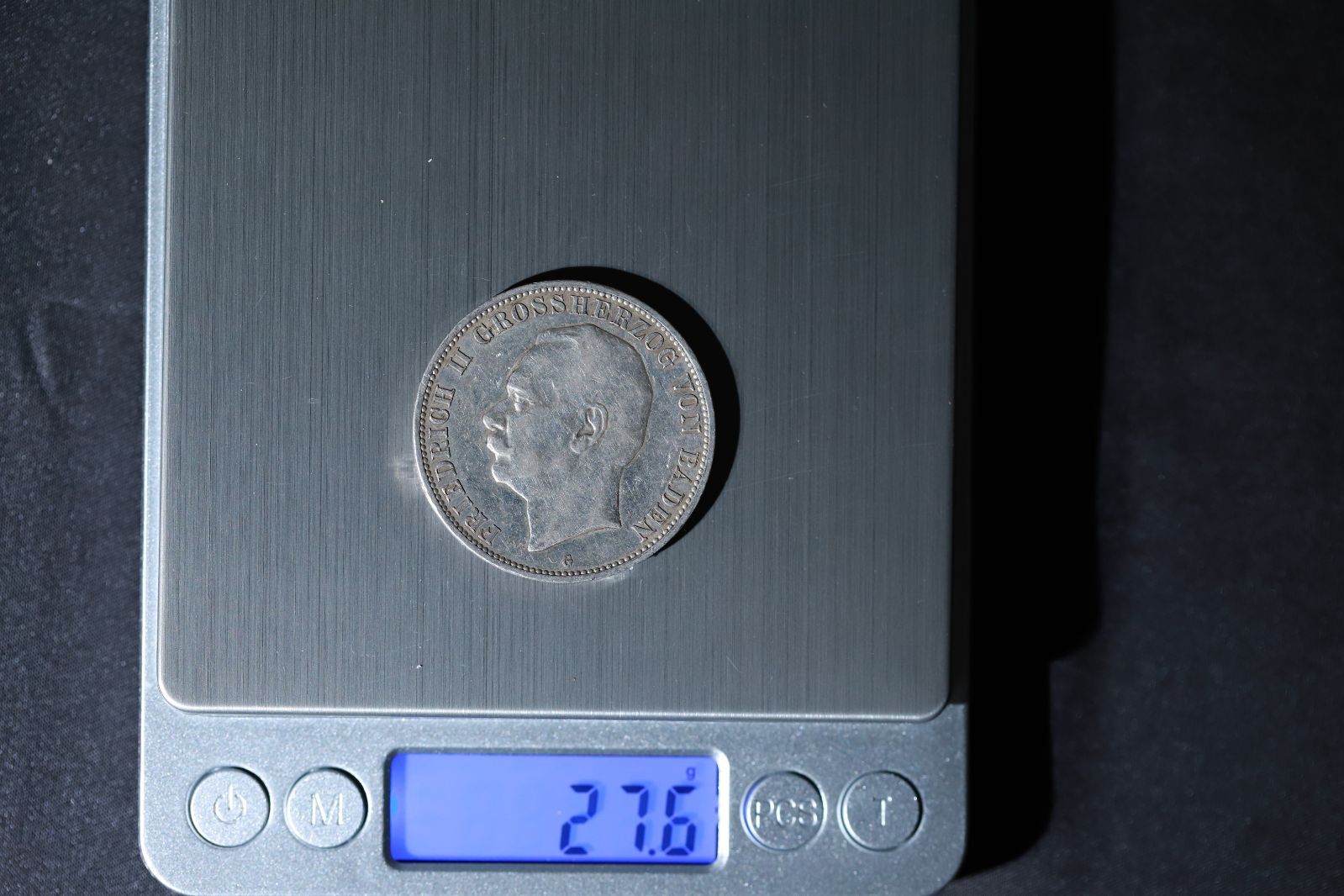 GERMANY ドイツ バーデン フリードリヒ2世（1907~18） 5Mark 1913 5