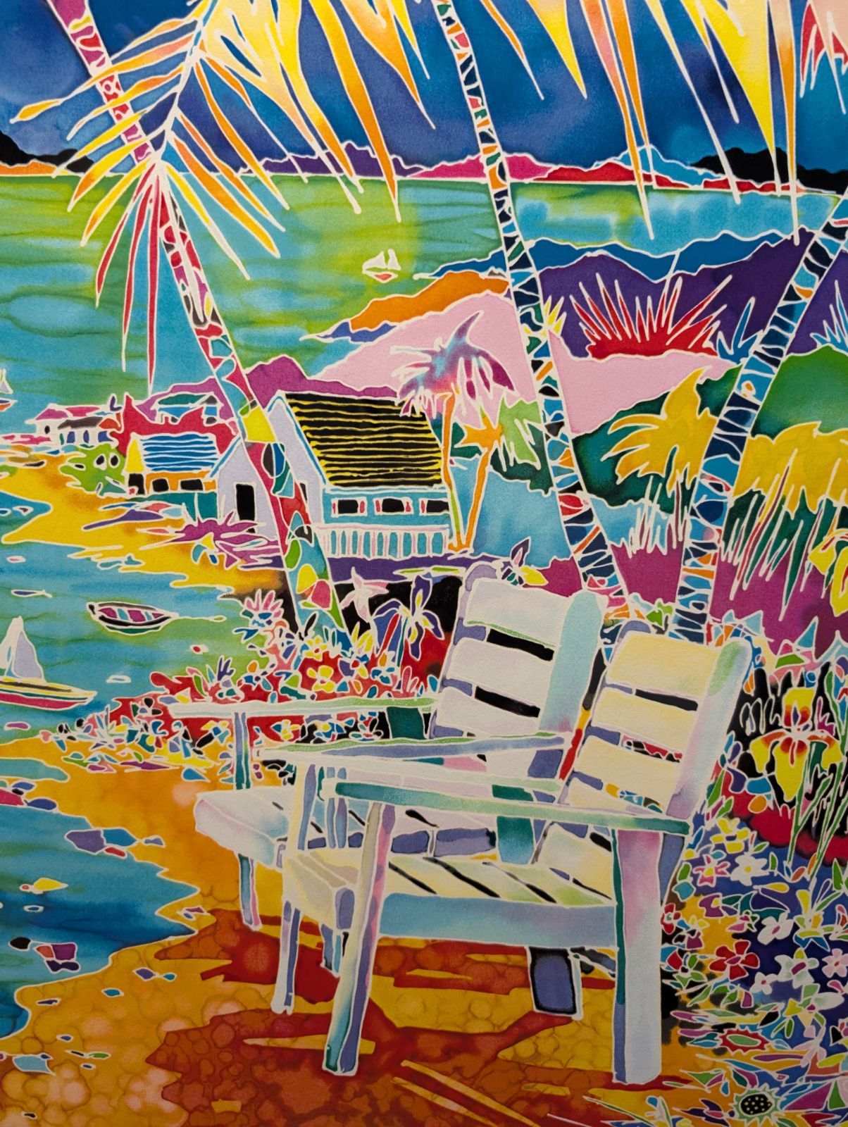 真作 ジェニファー・マークス作 希少名作 状態A シルクスクリーン版画