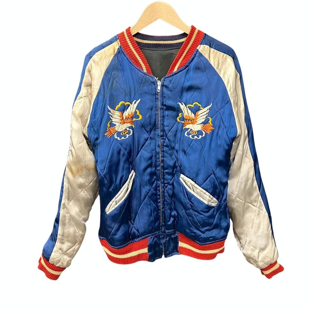 スペシャル 50s ビンテージ リバーシブル 刺繍入り スーベニア