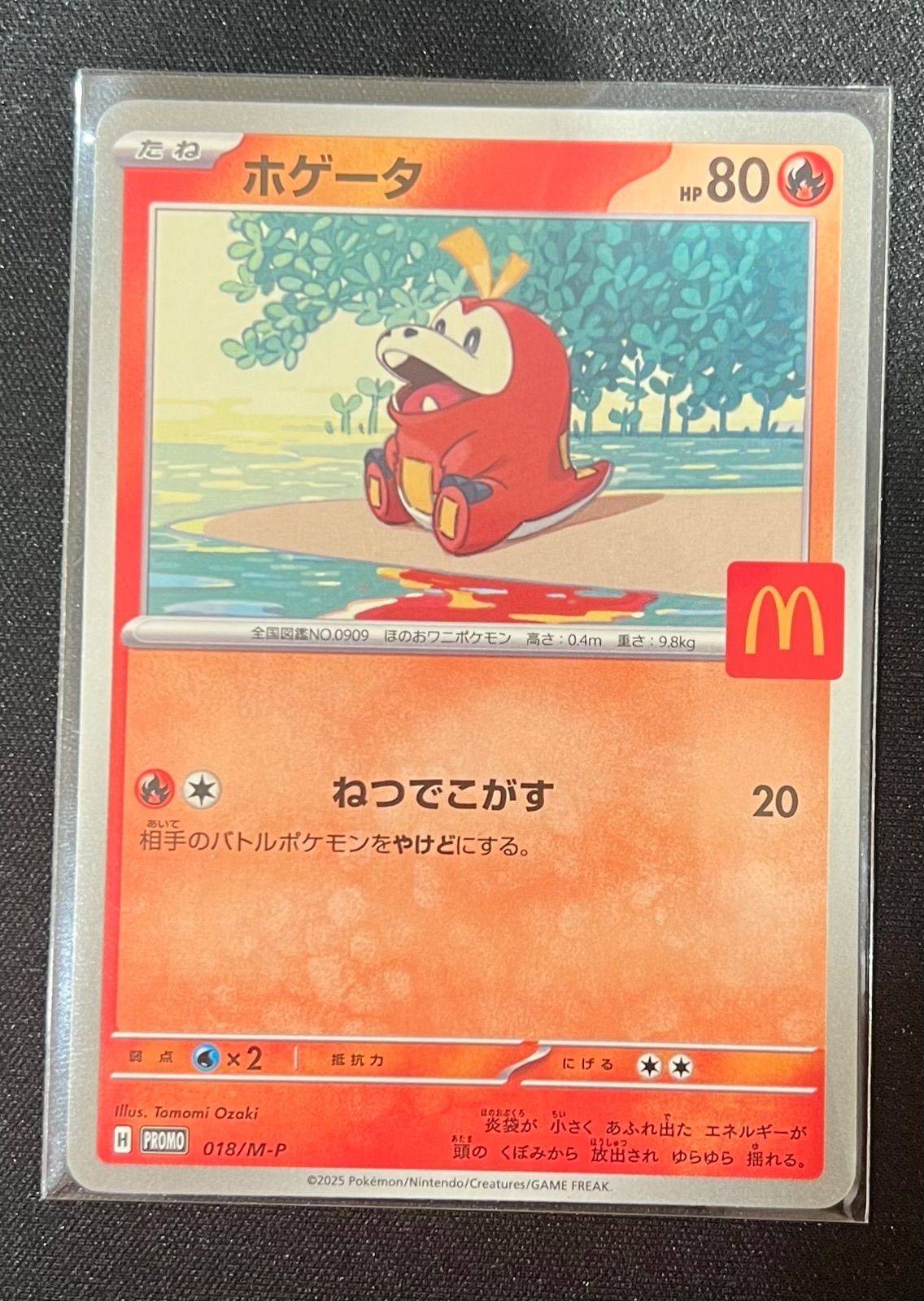 ARS10】マクドナルド ハッピーセット ホゲータ プロモ 018/M-P 状態A