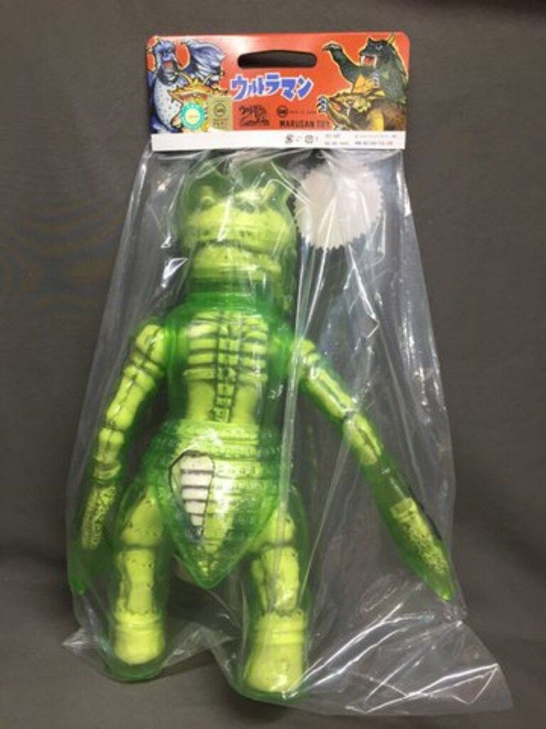 マルサン 世紀の大怪獣 SECRETBASE X-RAY バルタン星人450 クリア