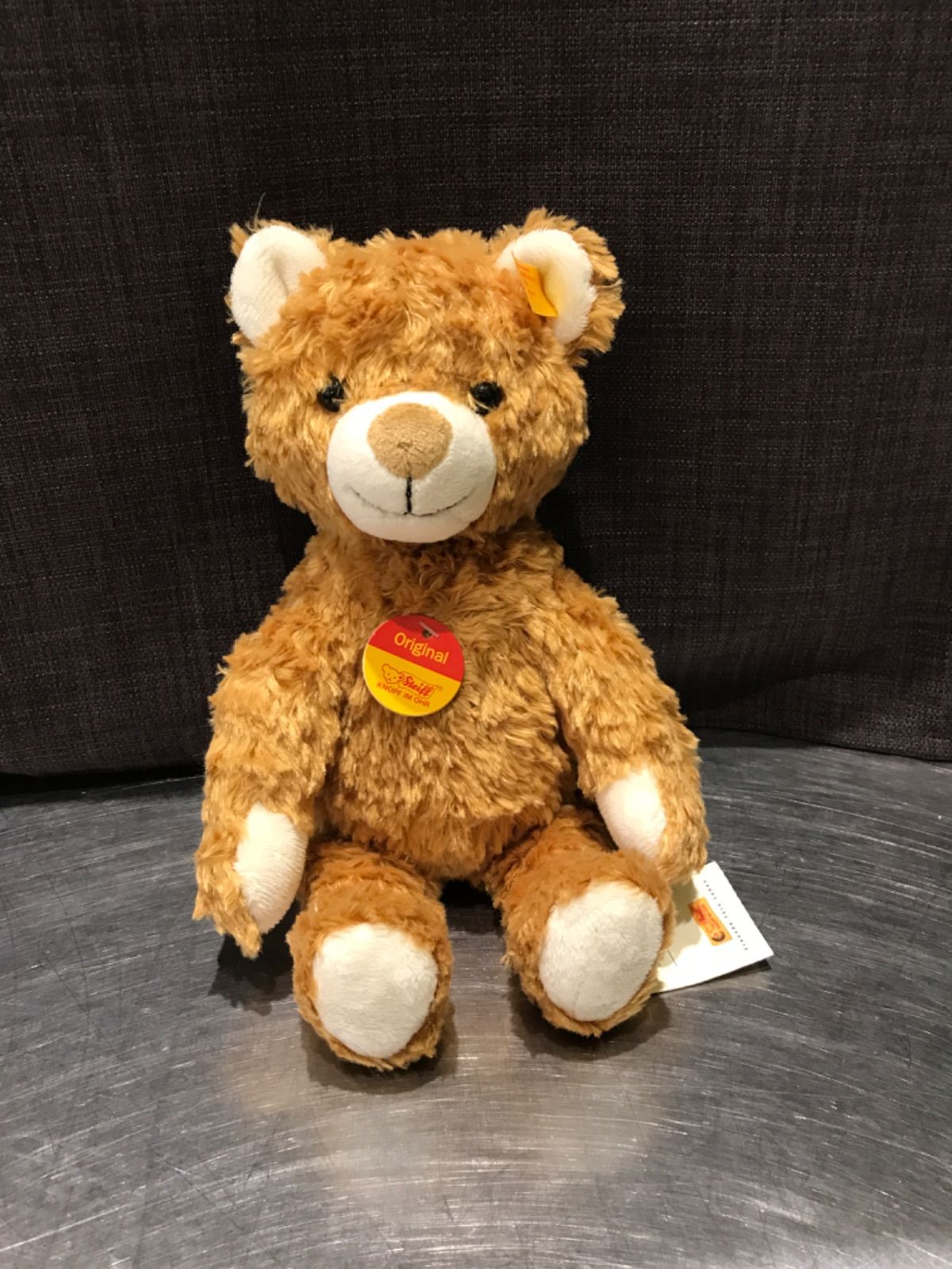 値下げアイテム！レア 希少品 Steiff シュタイフ社 テディベア 26 gold