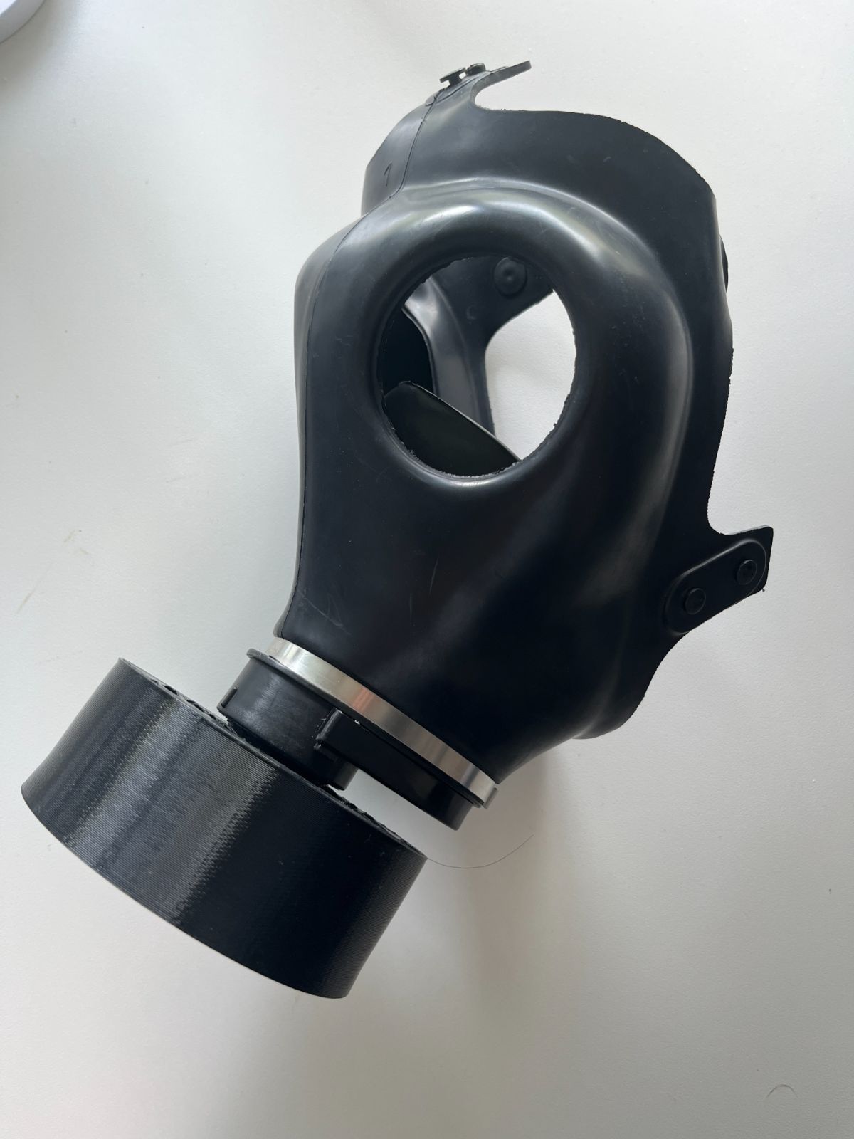 ガスマスクフィルタレプリカ FM12/S10/MFJ08/4A1/GP5対応 40mmコネクタ