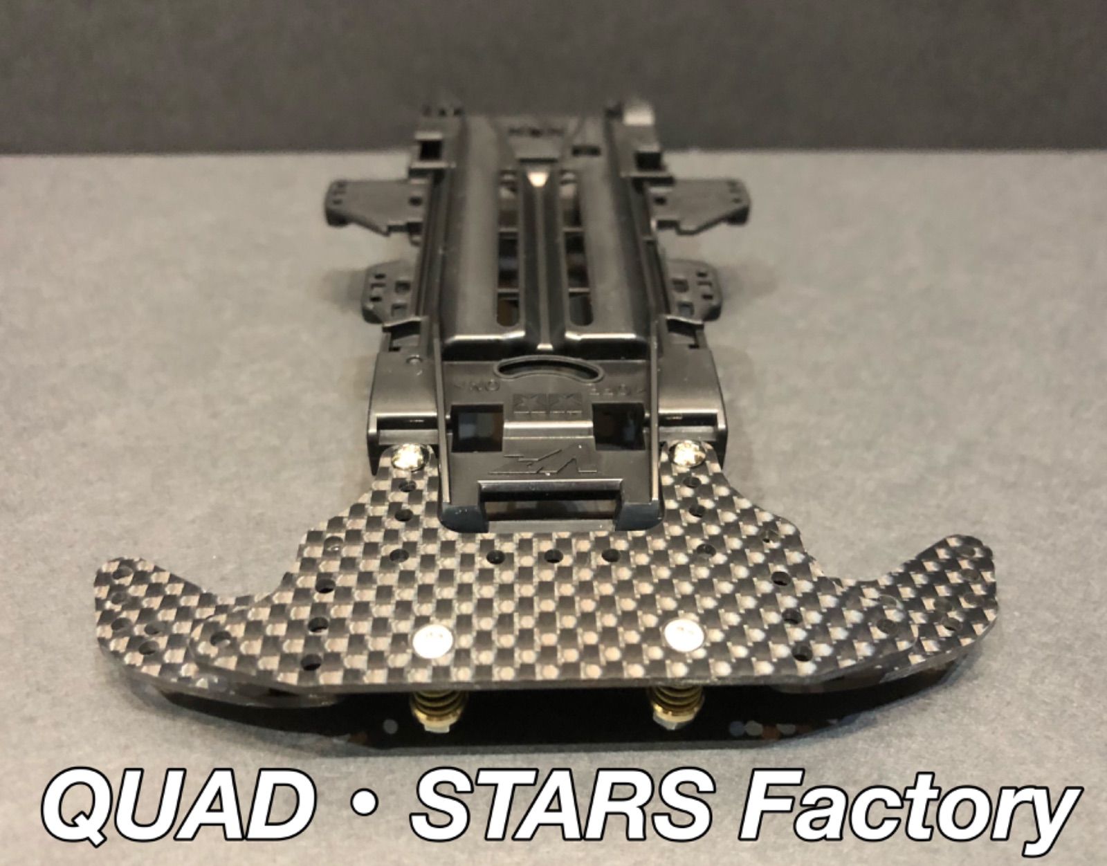 ミニ四駆・カスタムパーツ】VZシャーシ用 2軸ATピボットバンパー J